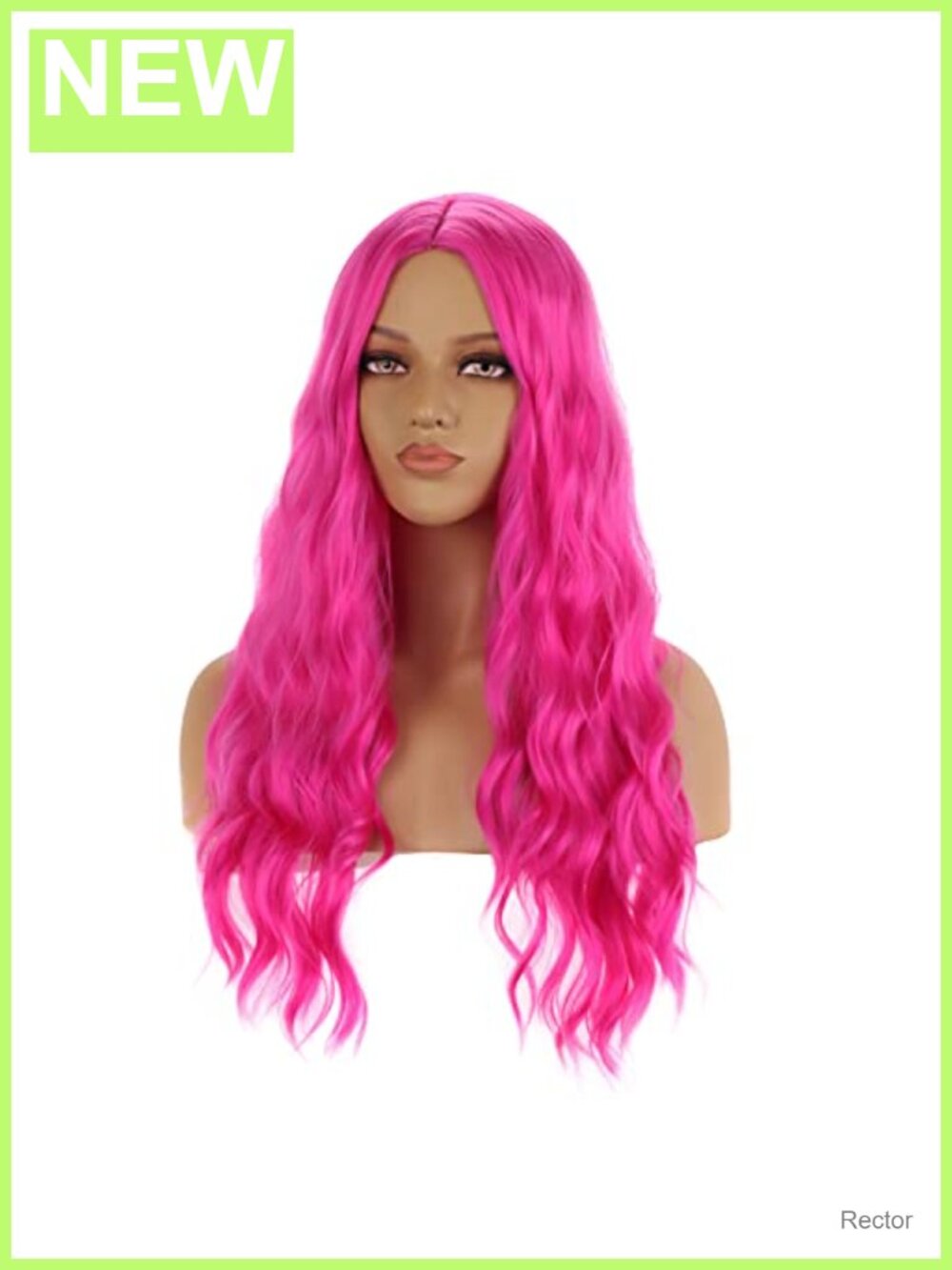 Long Curly Wavy Wig Heat Resistant Synthetic Hairnet Included Cosplay Party